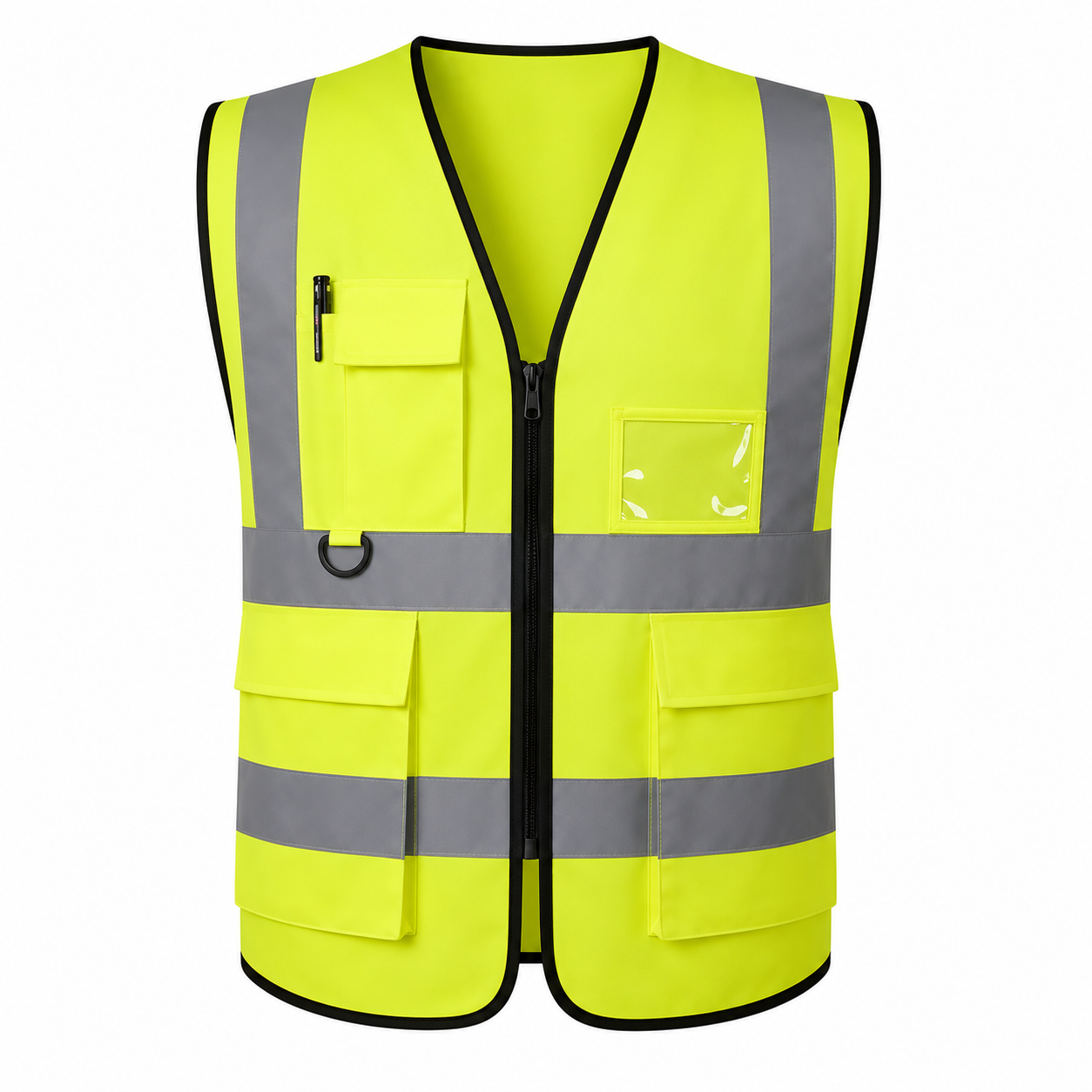 Gilet de sécurité haute visibilité multi-poches | GS-002