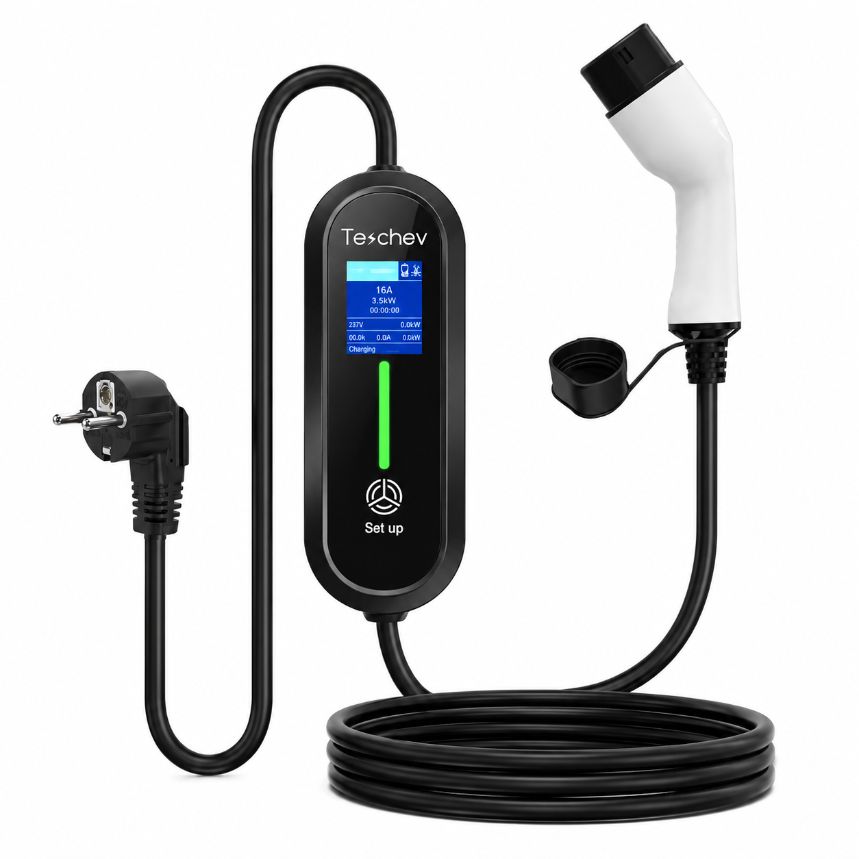 Chargeur Véhicule Électrique Portable Type 2 - 3.5 kW