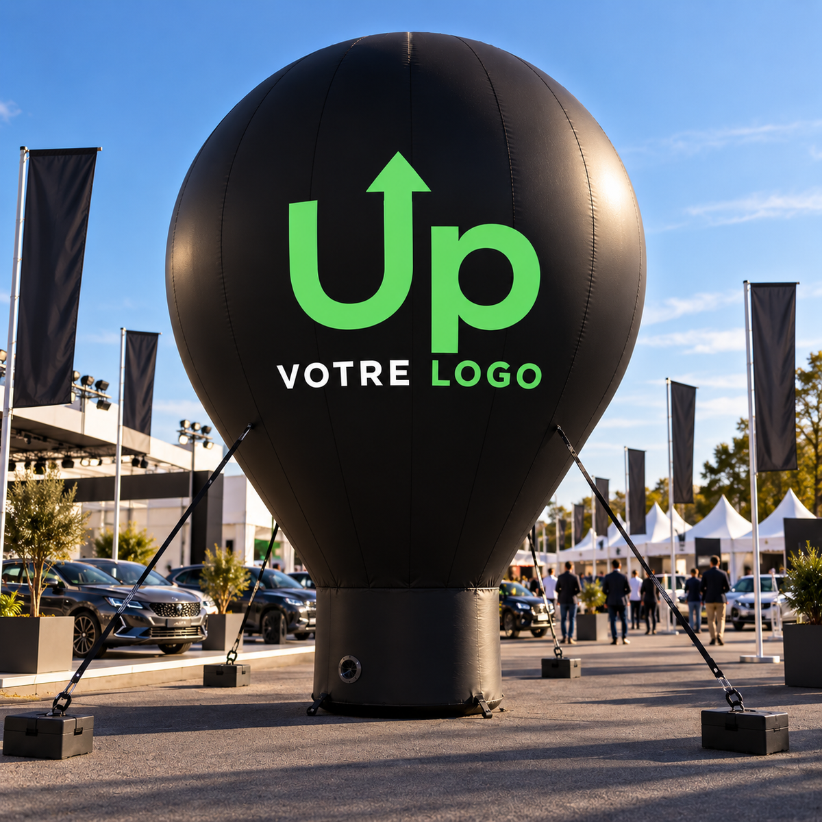 Montgolfière gonflable publicitaire - Référence MGP-001