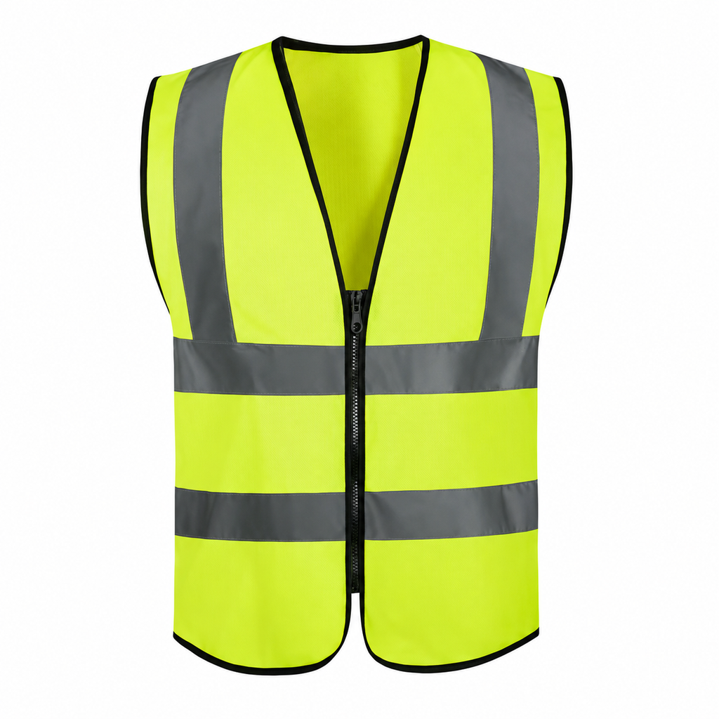 Gilet de sécurité haute visibilité zippé | GS-001