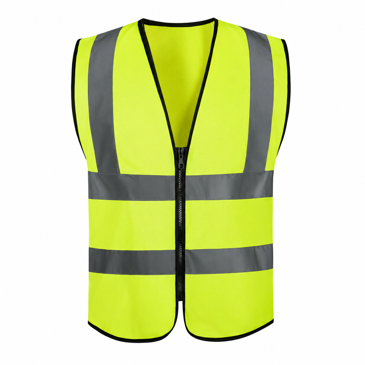 Gilet de sécurité haute visibilité zippé | GS-001
