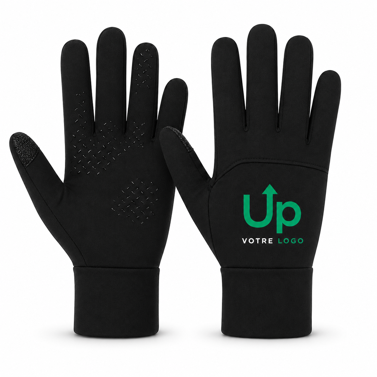 Gants thermiques & tactiles Pro Noirs | GTT-001