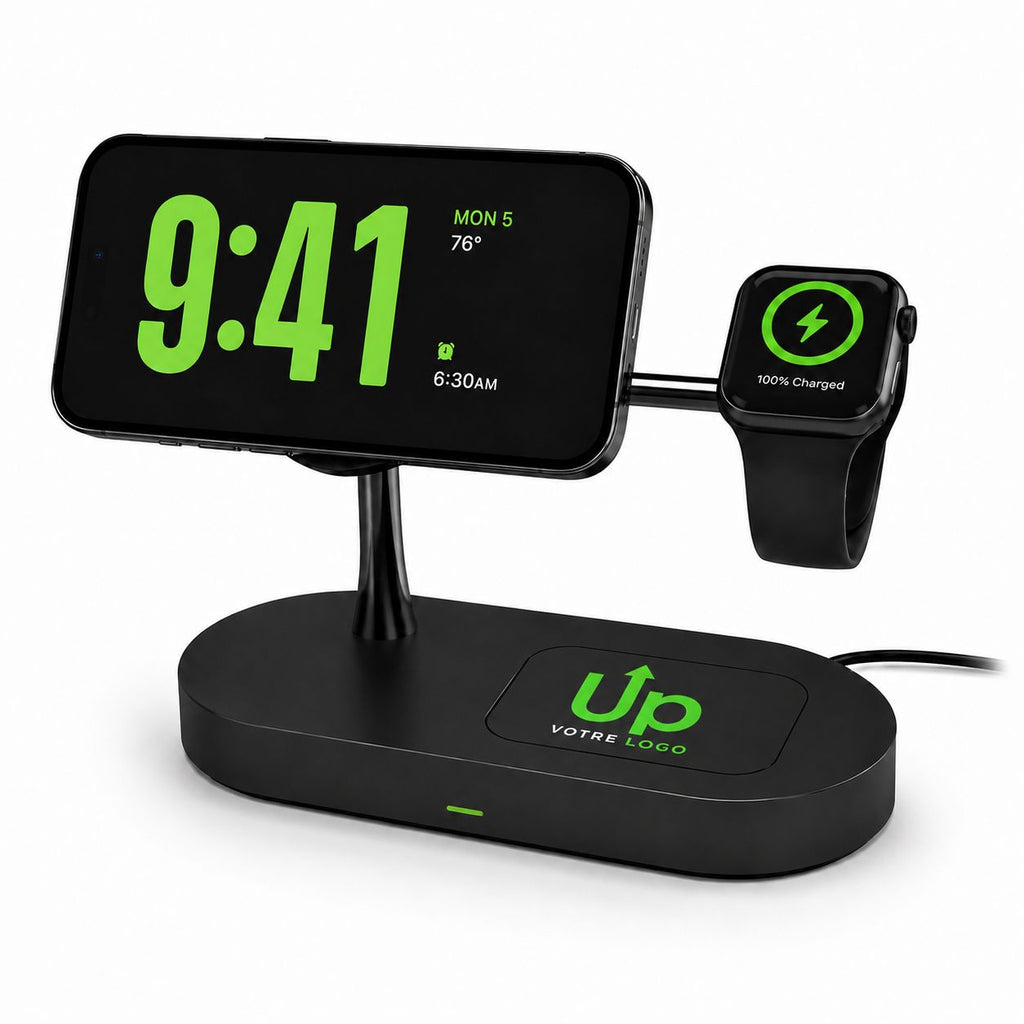 Station de charge sans fil 3-en-1 | SCSF-001
